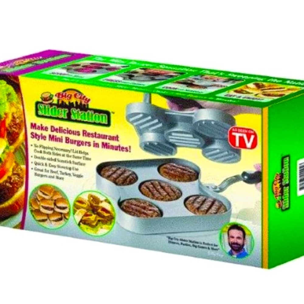 As seen on TV slider station